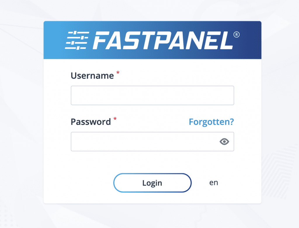 cấu hình SSL FASTPANEL